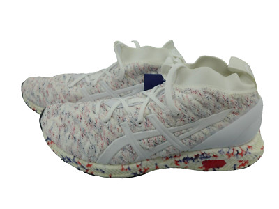 ASICS HyperGel Kan Womens White Fiery Red Athletic Shoes (choose size) New