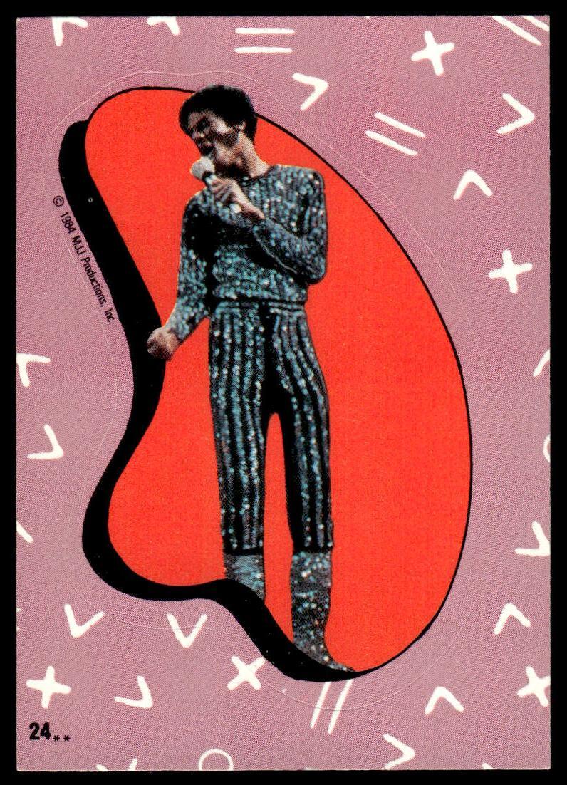 マイケル・ジャクソン 1984 Topps Michael Jackson Michael Jackson #24 | eBay