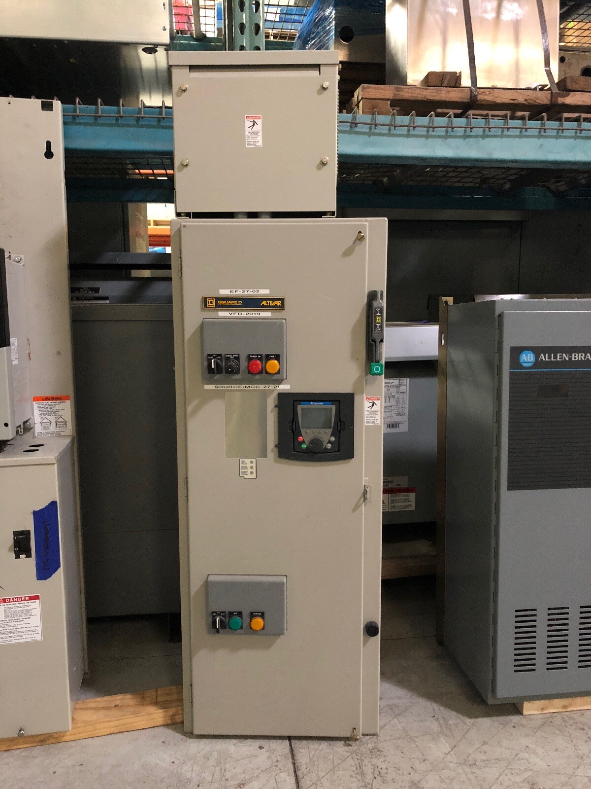 Square D Drive Enclosure Altivar 61 10 HP 480 Volt eBay