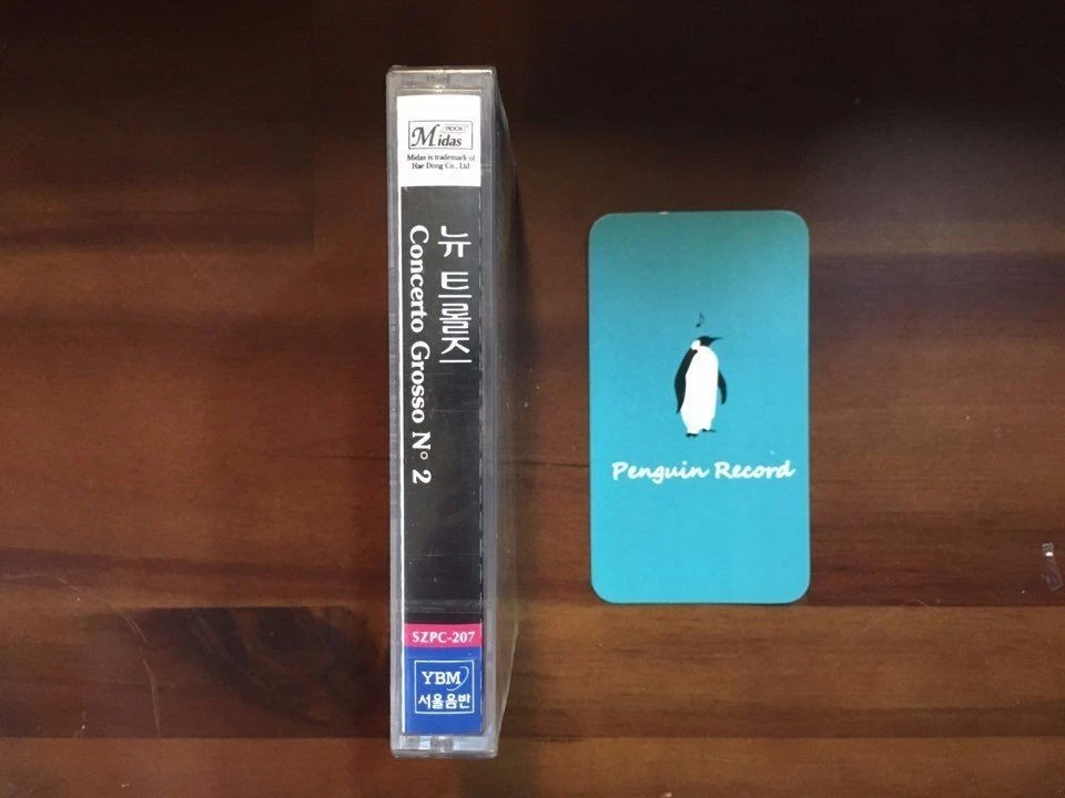 NEW TROLLS - CONCERTO GROSSO N'2 CASSETTE TAPE KOREA EDITION SEALED - Image 2 of 3