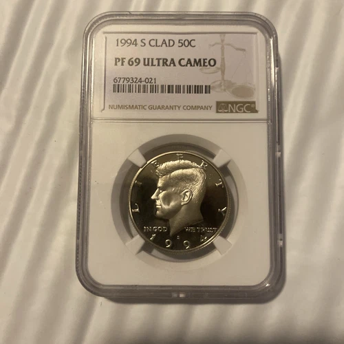 PF69 UCam 1994-S CLAD Kennedy Half Dollar NGC Graded Brown Lbl