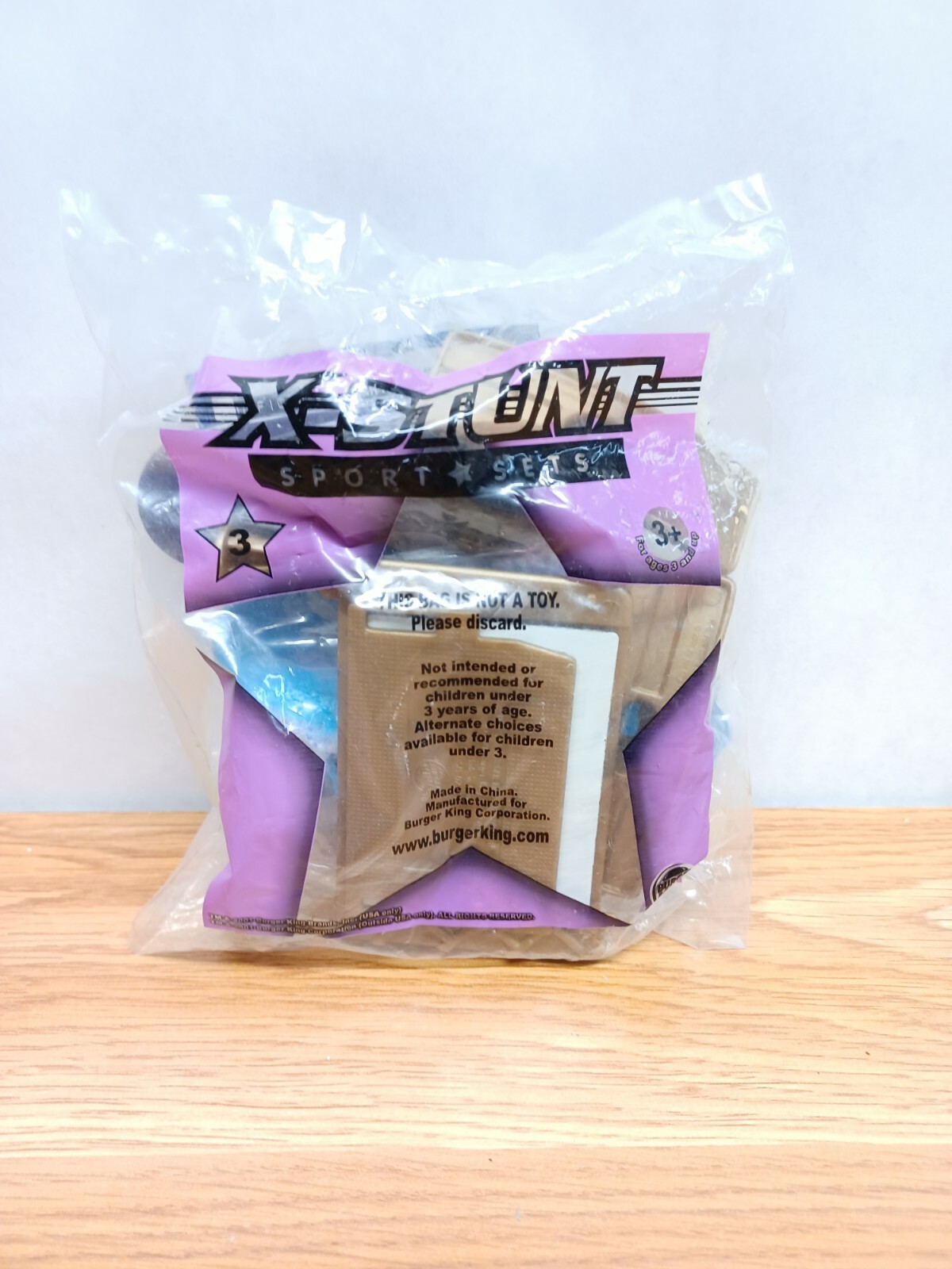 2001 X-Stunt Burger King Kid's Meal Toy - Snow Boarding #3