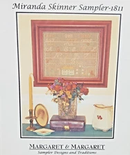 Margaret & Margaret MIRANDA SKINNER SAMPLER 1811 Cross Stitch Chart Pattern ONLY