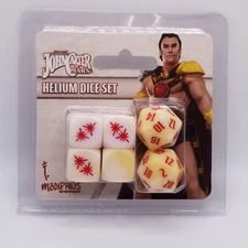 Modiphius RPG Sci-Fi John Carter of Mars - Helium Dice Set (6 in set)
