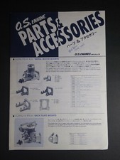 Vintage O.S. Engines Parts & Accessories Cata...