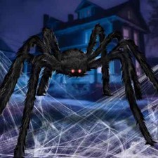 Huge Large Halloween Giant Spider Web Party Decor Waterproof Outdoor Garden USA