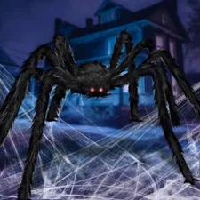 Huge Large Halloween Giant Spider Web Party Decor Waterproof Outdoor Garden  USA