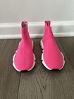 BALENCIAGA KID'S SPEED PULL ON SOCK FASHION SNEAKERS BRIGHT PINK  SIZE 29-30 NEW — photo 5
