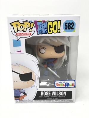 Funko POP! Teen Titans Go Rose Wilson #582 Toys R Us Exclusive UNOPENED | eBay