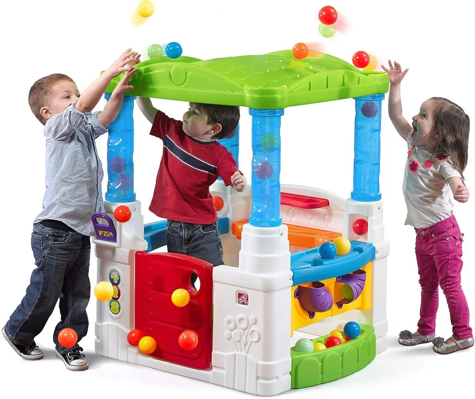 Interactive Playhouse with 32-Piece Accessory Set, Step2 WonderBall Fun House - Image 2 of 4
