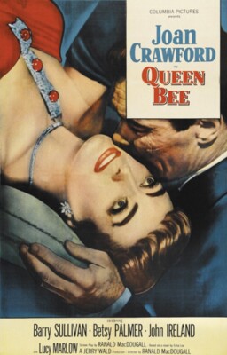 Queen Bee 1955 Joan Crawford Barry Sullivan movie poster reprint  18x12 inches