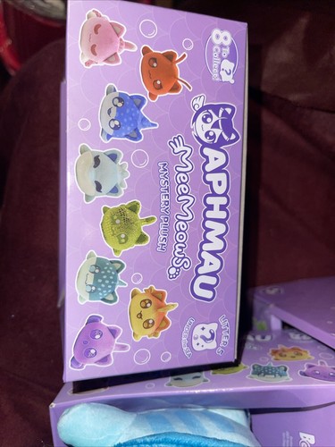 APHMAU MeeMeows Litter 5 Under The Sea COMPLETE Set Of 8 Plush RARE Turtle Cat - Bild 10 von 10