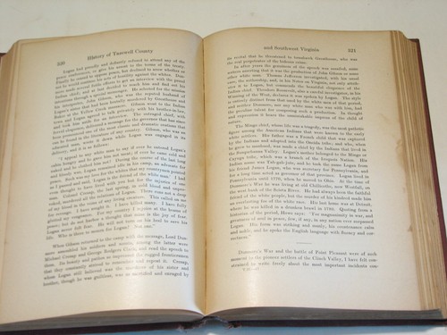 History Tazewell County Southwest Virginia 1748-1920 Pendleton first genealogy - Imagen 7 de 9