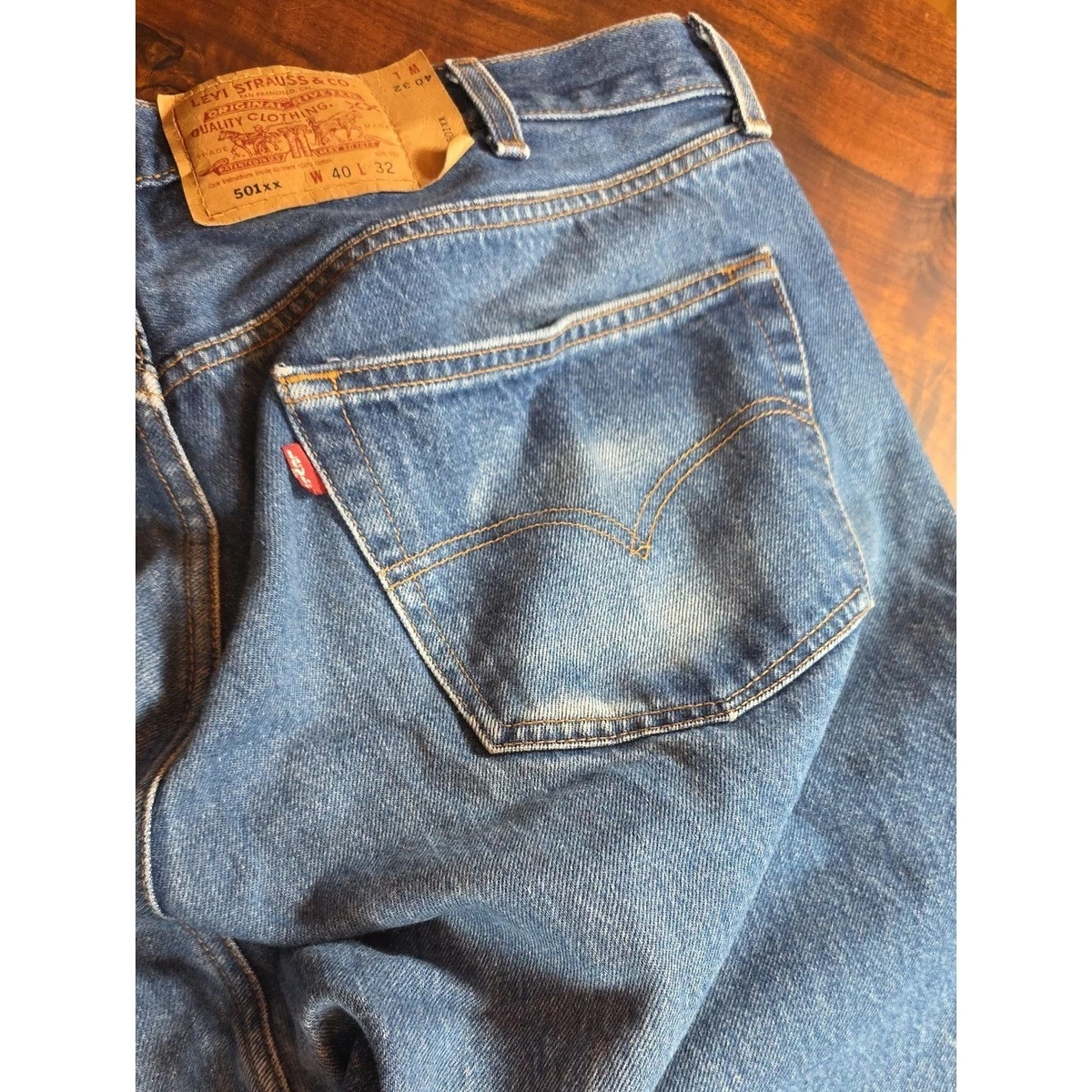 Levi's 501 Red Jeans for Men for sale - eBay