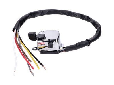 Schaltereinheit chrom für Kreidler Florett RS RMC LF LH RM Lenker Schalter 6 Kab