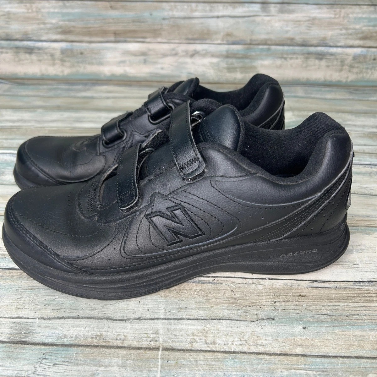 New Balance 577 Walking Shoes Mens Size 13 2E Wide Black Hook Loop MW577VK New Balance 577 Black - MW577 for Sale | Authenticity  main image 2