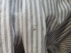 Pottery Barn Kids' Baby Crib Skirt | White & Gray pinstripe unisex — photo 6