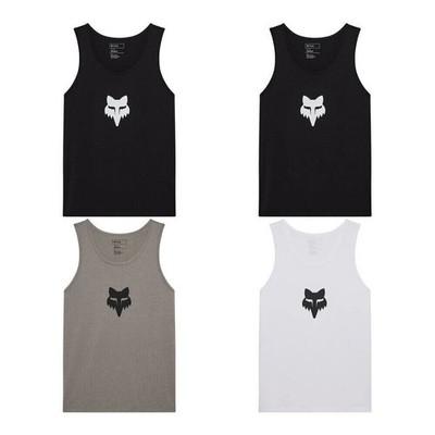Fox Racing Fox Head 195 Original Tanktop Shirt Herren Baumwolle Schwarz Standard