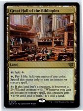 Great Hall of the Biblioplex Foil Secrets of Strixhaven 257 NM MTG Card