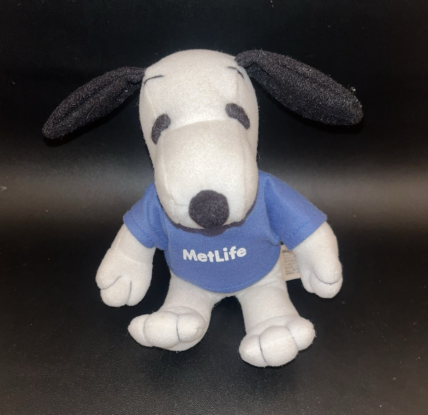 Snoopy Dog Plush Toy By Peanuts Met Life Insurance Company Stuffed Animal Toy