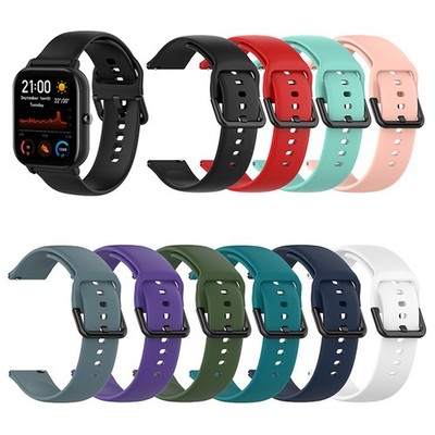 Für Amazfit GTS 2 2E/GTS 3/GTS 4 Mini Watch Silikon Ersatz Armband Uhrenarmband