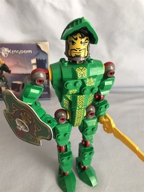 LEGO set 8784 Rascus VINTAGE CASTLE 100% complete w/ manual Knights Kingdom