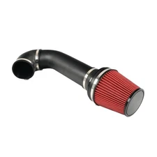 4 Inch LS Swap Cold Air Intake Kit + Red Filter For LS1 LS2 4.8L 5.3L 5.7L 6.0L
