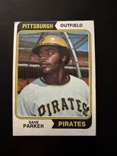 1974 Topps Baseball- Dave Parker #252 (RC)