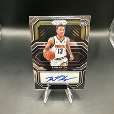 2020-21 Panini Prizm - Rookie Penmanship R.J. Hampton #RP-RJH (AU, RC)