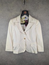 Red Valentino Jacket Womens Small Cream Blazer