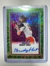 Brady Hart 2025 Leaf Vivid Lime Green Autograph /8 Texas A&M Aggies #BA-BH1