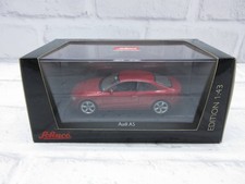 Miniature car 1/43 Schuco Audi A5 Coupe Red granatrot perleffekt el car