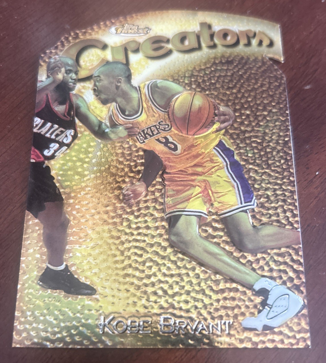 Kobe Bryant 1997 Topps Finest #323 Gold - Embossed (No Coating