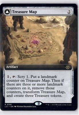 Treasure Map NM/M* EXTENDED The Lost Caverns Of Ixalan 0391 mtg -UnltdCards