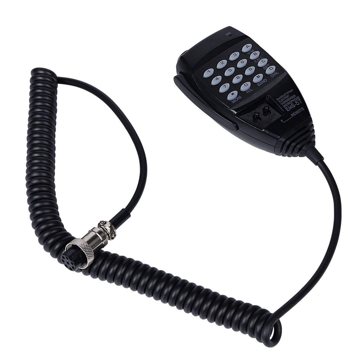 EMS57 DTMF Hand Mic fits Alinco DR03T DR06T DR135E DR145 8Pin