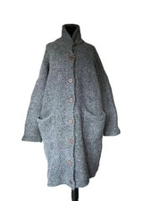 Gudrun Sjoden strick mantel gr.XL  wolle,alpaka