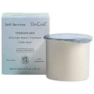 Soft Services x DedCool   Theraplush  Xtra Milk  Retinol Hand Repair Cream Refil