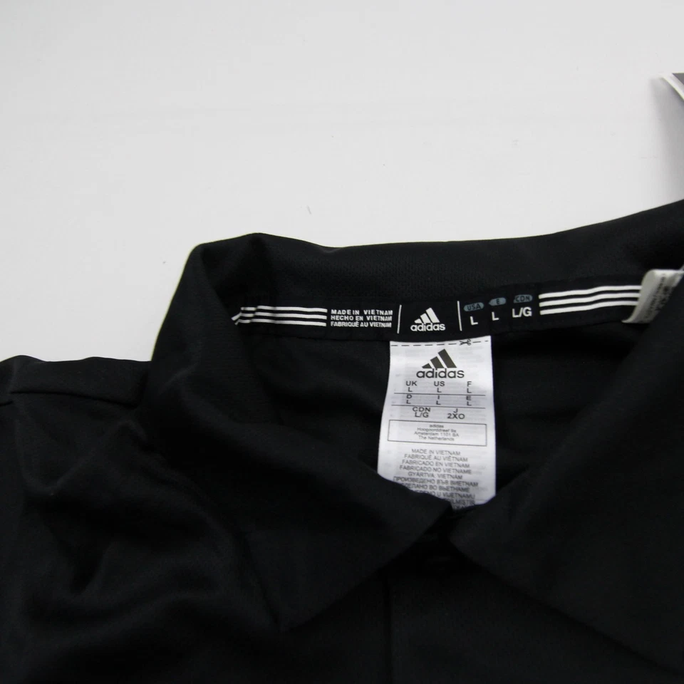 Jacksonville State Gamecocks Adidas Polo Hombre Negro Nuevo Foto 2 de 4