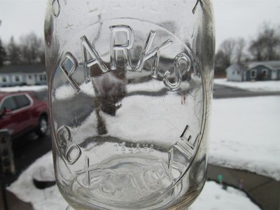 TREQ Milk Bottle Parks Farm Dairy Coxsackie NY GREENE COUNTY Residential Bottle