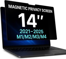 Magnetic Privacy Screen for MacBook Pro 14 inch Anti-Spy Filter Glare Reduct