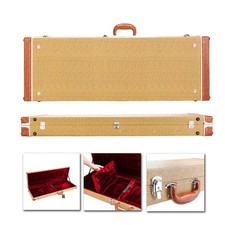for GST GTL 170 SG Square Electric Guitar Hard Lockable Carrying Case