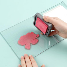 2 PCS Precise Stamp Platform for Accurate Craft Stamping, 6.3 Inch Stamp Positio