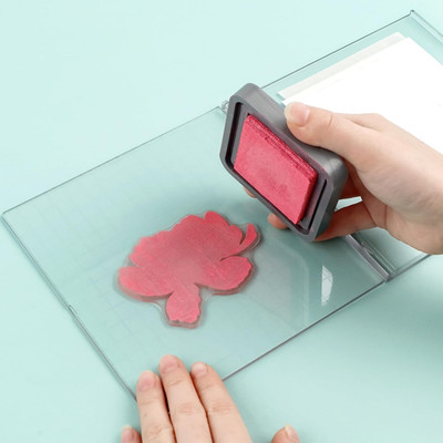 2 PCS Precise Stamp Platform for Accurate Craft Stamping, 6.3 Inch Stamp Positio