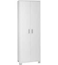 MOBILE 2 ANTE PORTASCOPE BIANCO FIAMMATO, 63X183X34 CM