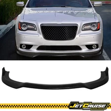 Fits 12-14 Chrysler 300 SRT8 Only Front Bumper Lip Splitter Bodykit PU Unpainted