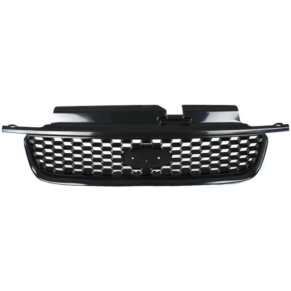 NEW FRONT GRILLE ASSEMBLY BLACK FOR 2001-2004 FORD ESCAPE XLS MODEL FO1200389 - Image 2 of 4