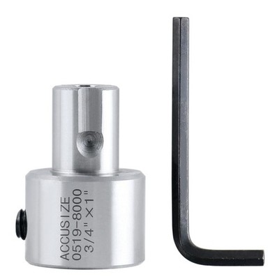 Accusize Industrial Tools 3/4'' Weldon Shank to 3/4'' Nitto One Touch Shank Ada...