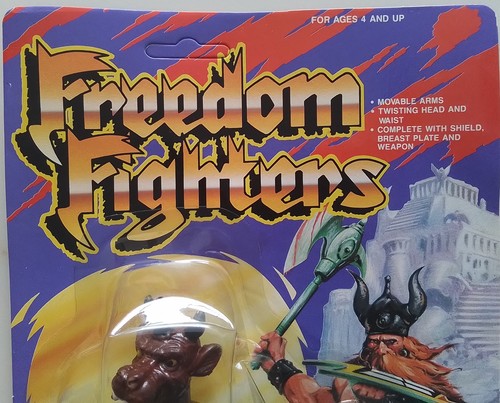 Vintage freedom fighters Ygg action figure sealed in box - Picture 3 of 5