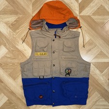 Polo Ralph Lauren Respect Wildlife Sportsmen Patch Hooded Utility Vest M READ 