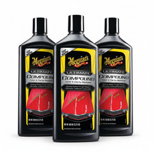 3 x Meguiar's® Ultimate Compound - 450 ml - Lackreiniger Schleifpaste Politur